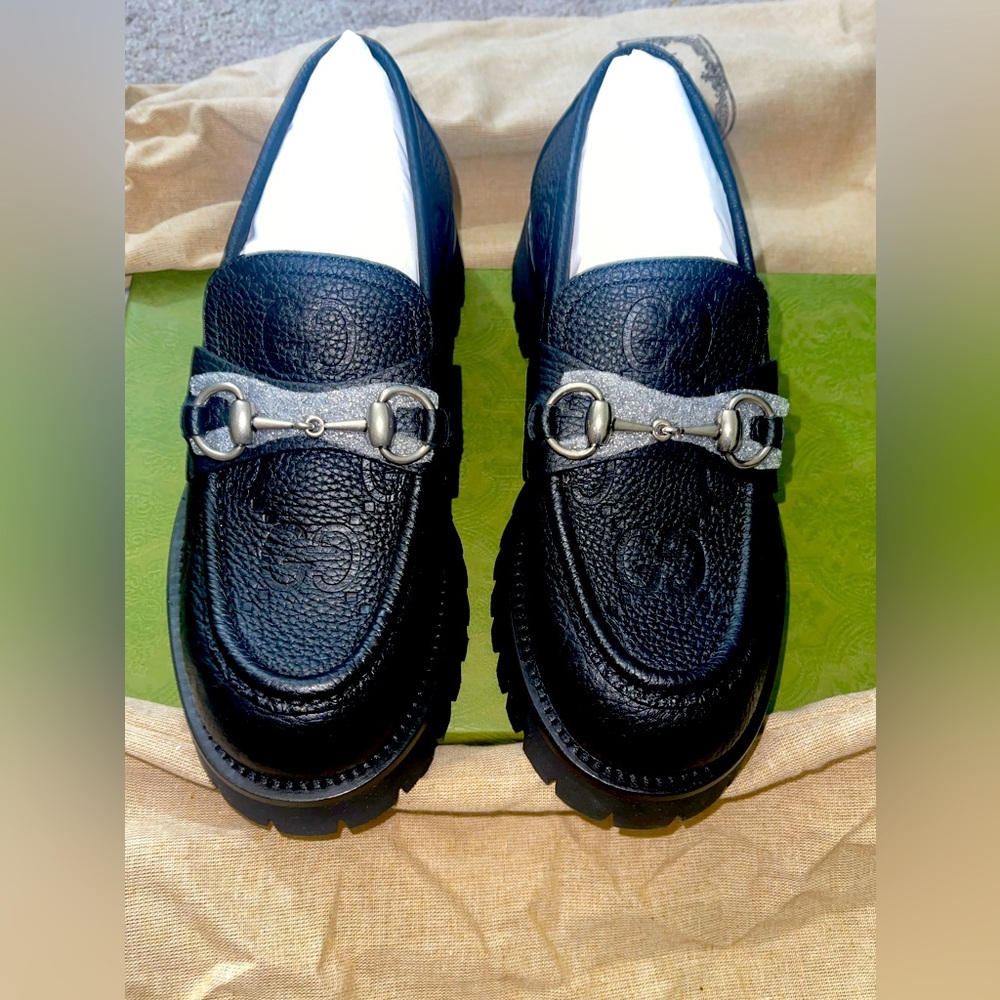 Jumbo GG Horsebit Shoes (size 7)